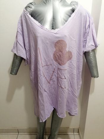 T-shirt Made In Italy (lila), Taille unique