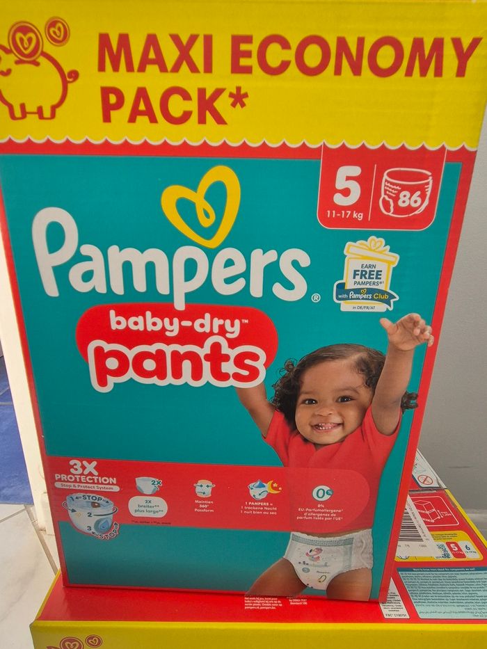 Pampers pants taille 5