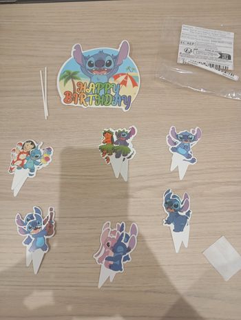 Décoration stitch pour gâteau