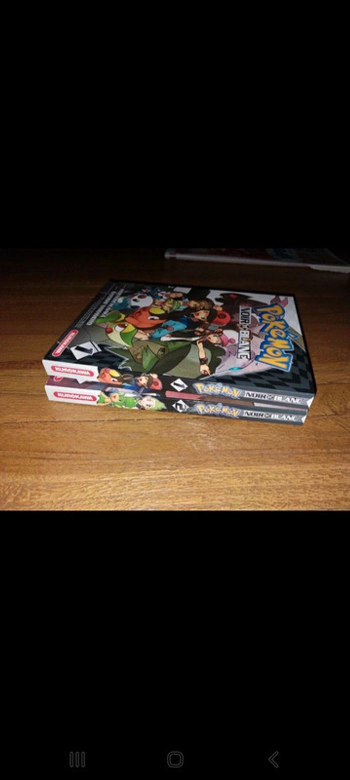 Mangas tome 1 et 2 Pokémon noir et blanc - photo numéro 3