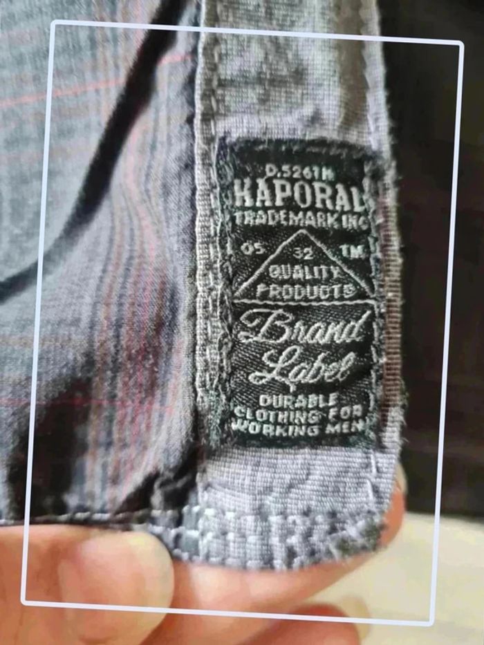 Chemise kaporal - photo numéro 9