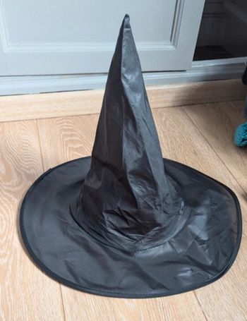 Chapeau sorcière noir