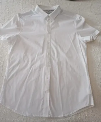 Chemise blanche unie homme jules XL