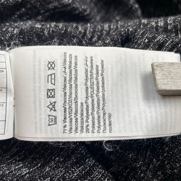 Robe trapèze marron/noire chinée Pimkie M manches 3/4 maille fluide style casual chic V075 - photo numéro 10