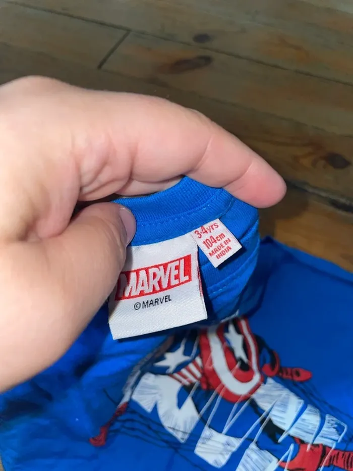 Tee shirt 4 ans captain America avengers - photo numéro 2