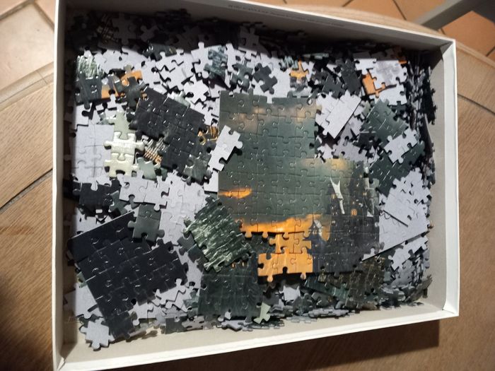 Puzzle. Bateaux de pirate