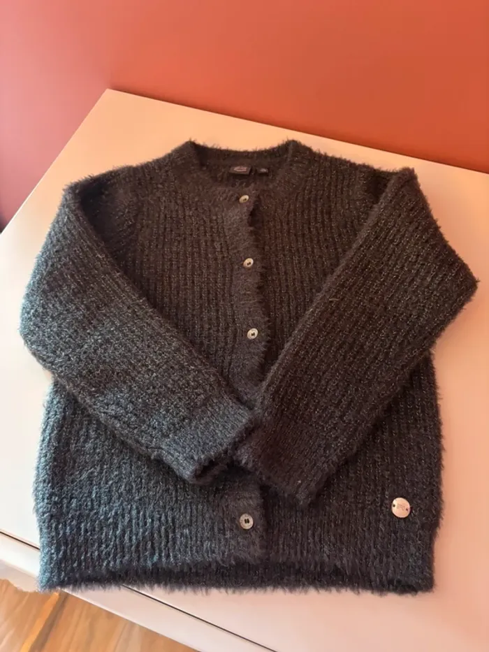 Gilet babyface gris foncé 5Y/110 - photo numéro 5