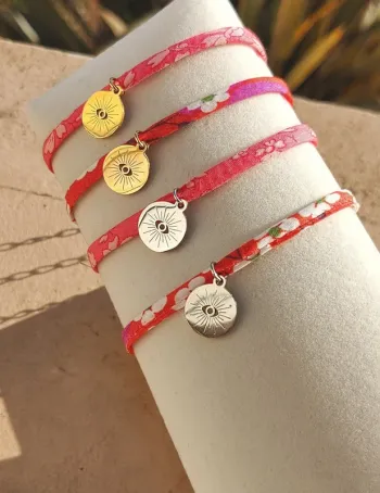 Bracelet tissu liberty