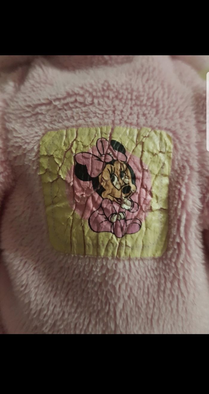 Peluche Disney : Minnie en pyjama - photo numéro 2