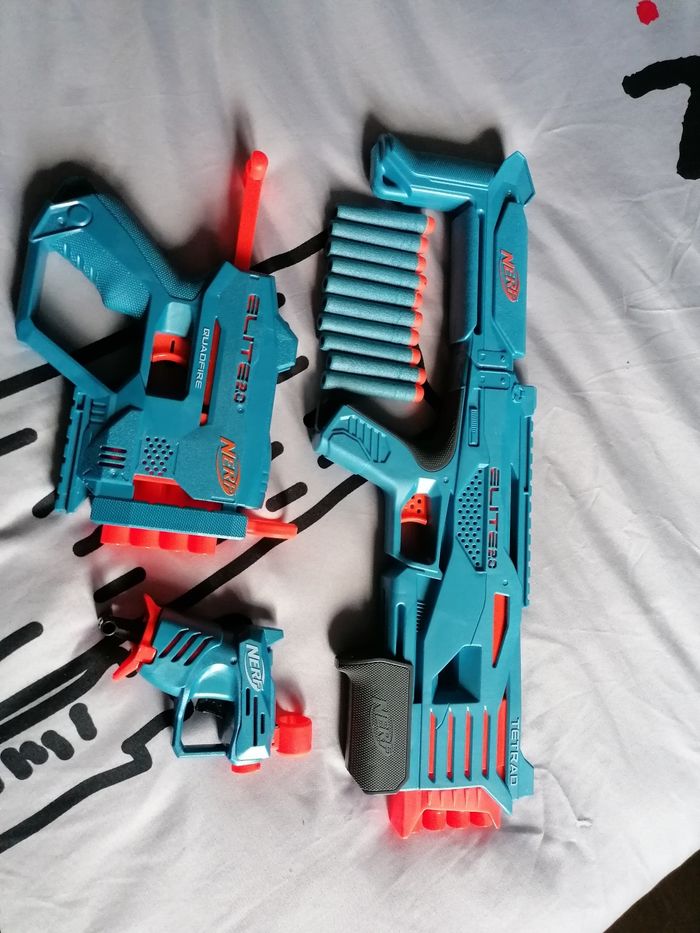 Lot 3 nerf avec flèches