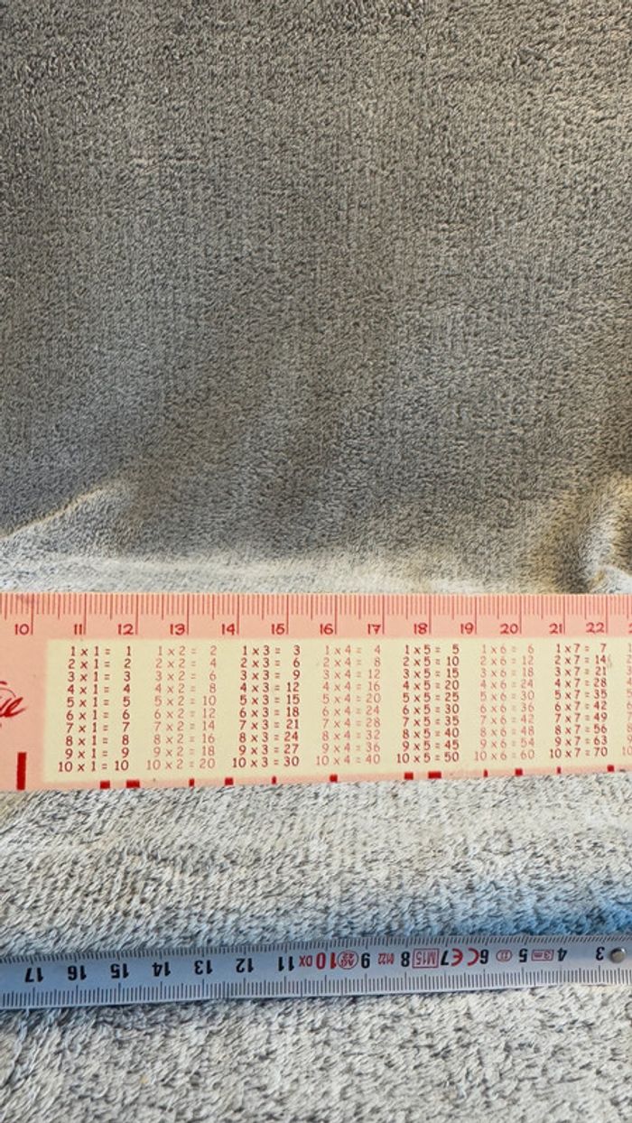 Règle avec table de multiplication Diddl - photo numéro 6