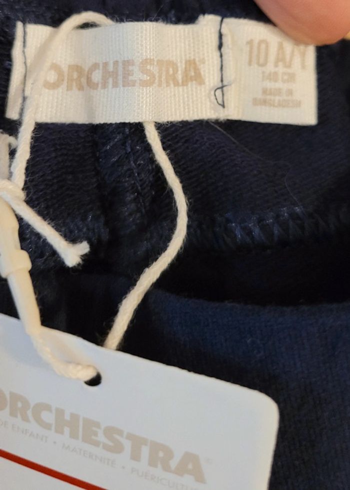 Legging neuf 10 ans Orchestra marine - photo numéro 2