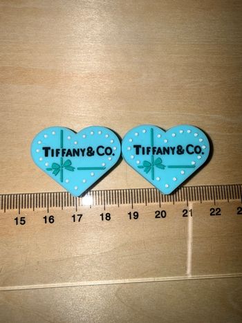 Lot 2 perles Tiffany 