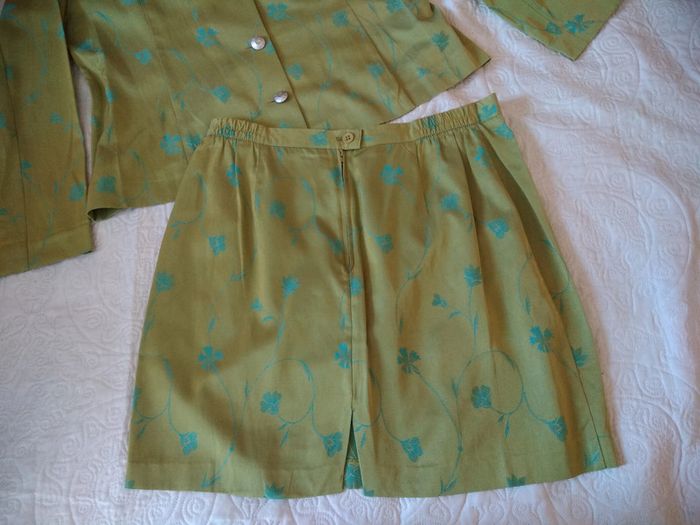 Ensemble jupe vert anis - photo numéro 5