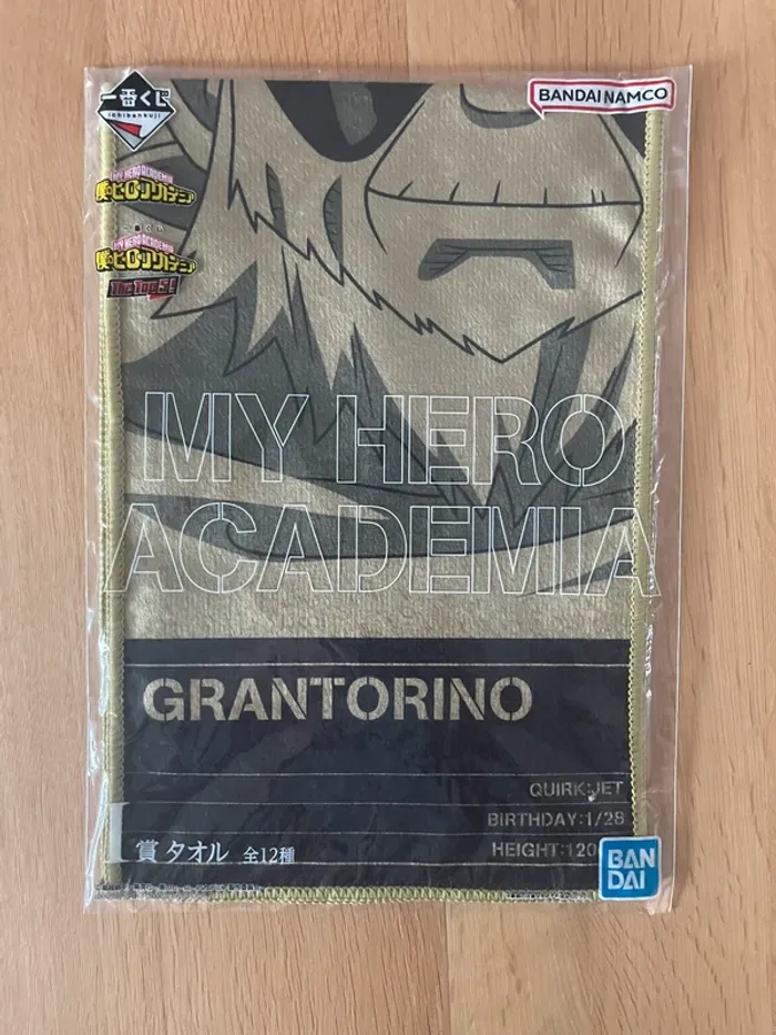 My Hero Academia – Serviette Gran Torino Ichiban Kuji The Top 5! 60 x 21 cm