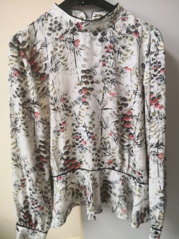 Blouse à fleurs
