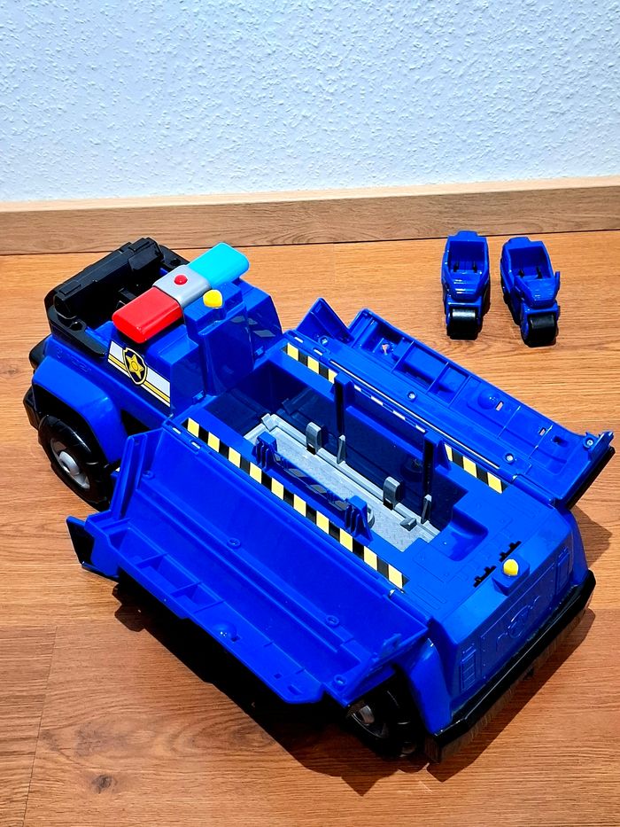 Camion géant Pat’ Patrouille – PAW Patrol – méga véhicule de police + 2 mini‑véhicules (2 motos) - photo numéro 5