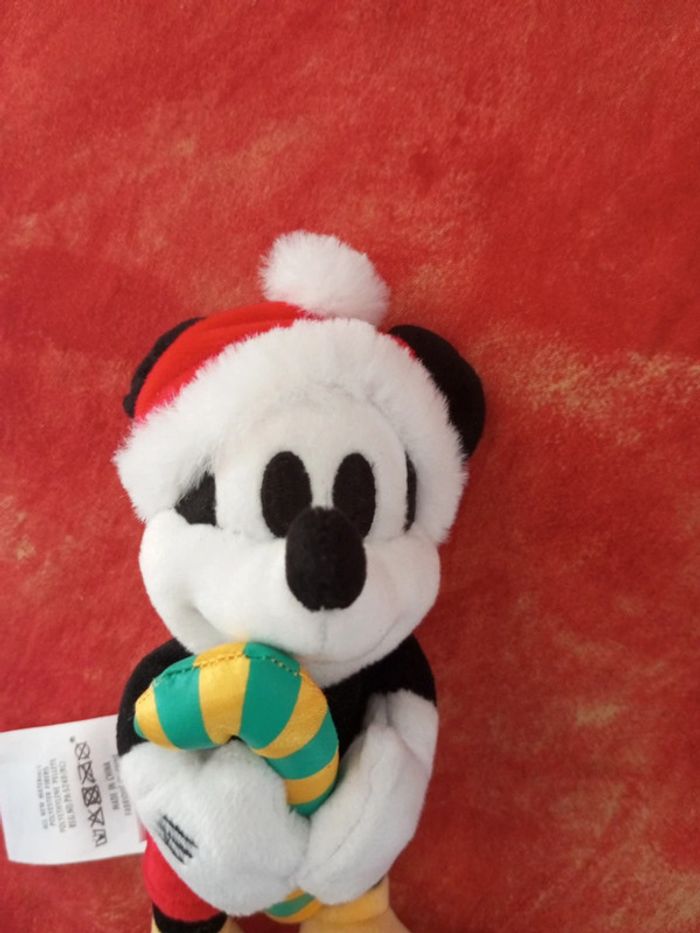 Mickey rare tenu Noël avec sucre d'orge Disney Baby - photo numéro 2