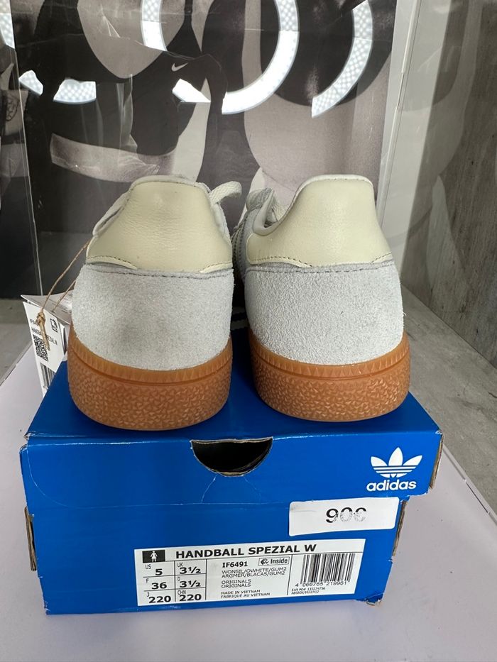 Adidas Handball Spezial Silver Gum - photo numéro 3