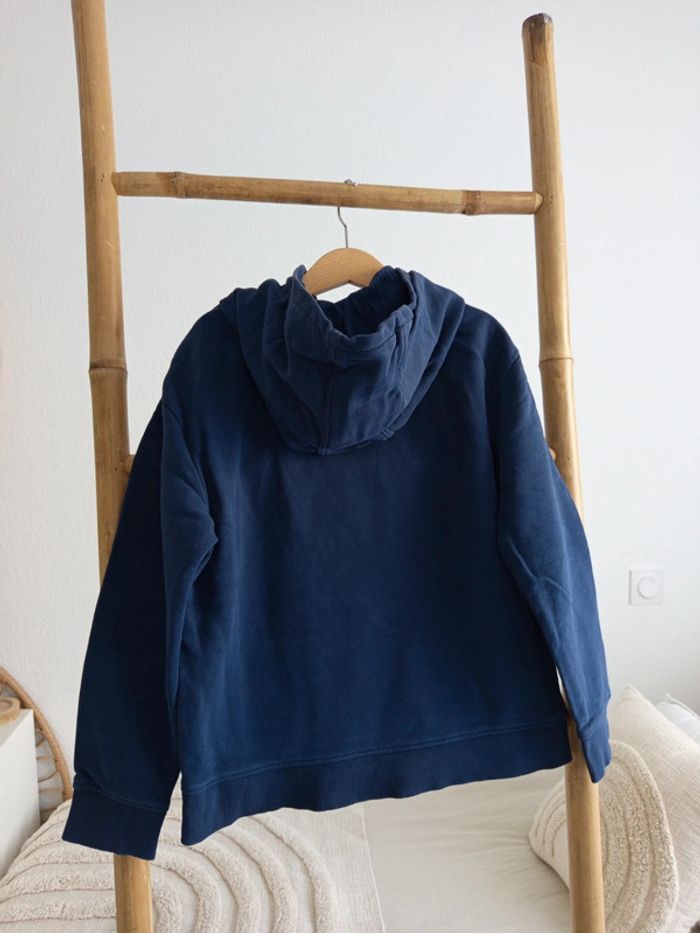 Sweat à capuche bleu marine Okaïdi 10 ans - photo numéro 4