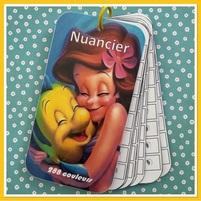 Nuancier guangna - tooli art - languo - grasp en 288  couleurs ou tout autres marques