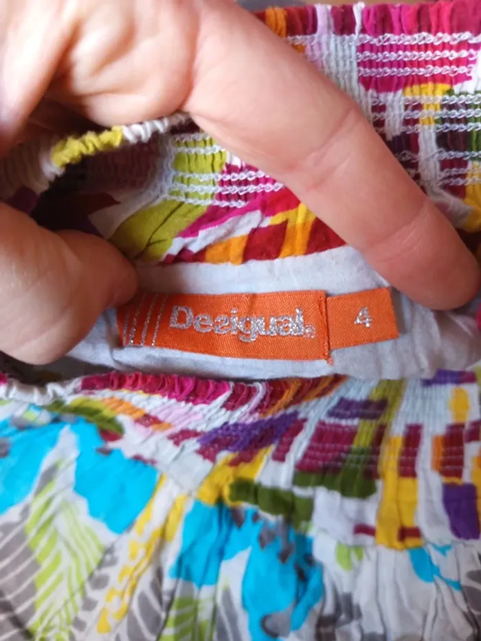 Jupe Desigual 4ans - photo numéro 4