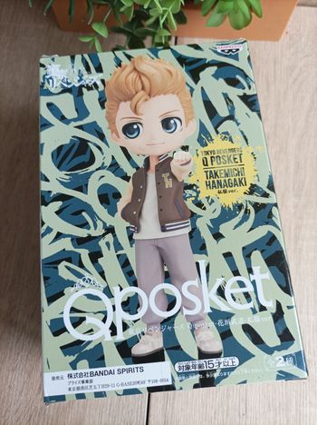 Figurine Takemichi Hanagaki Tokyo Revengers banpresto qposket Bandai 