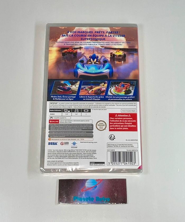 Team Sonic Racing - Nintendo Switch Neuf Code Téléchargement VF - photo numéro 2