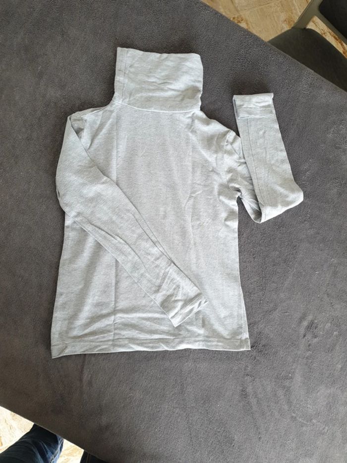 Sous pull gris fille 10 ans - photo numéro 7