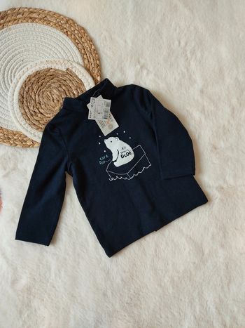 Pull col roulé neuf