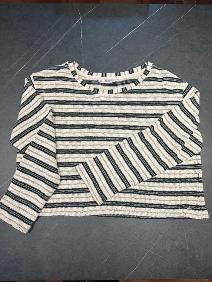 Pull Pull & Bear à rayure T L