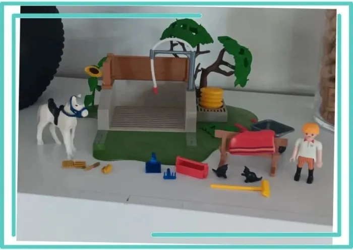 Box lavage chevaux playmobil - photo numéro 2