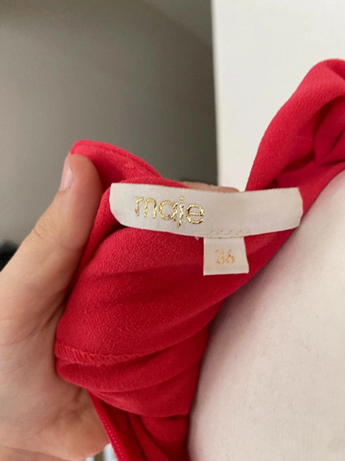 Robe rose Maje - photo numéro 3