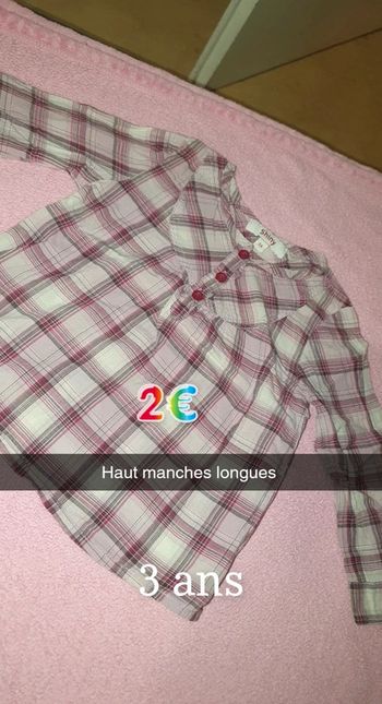 Blouse 3 ans
