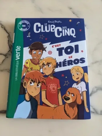 Le club des cinq c'est toi le héros