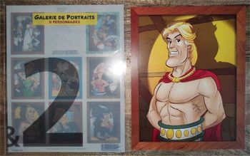 Galerie portraits 8 personnages Astérix Portfolion n°2