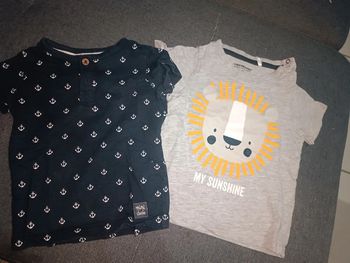 Lot de 2 tee shirt