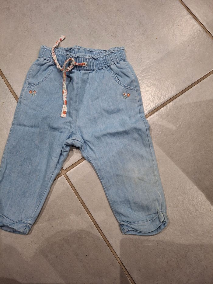 Pantalon bleu léger - photo numéro 2