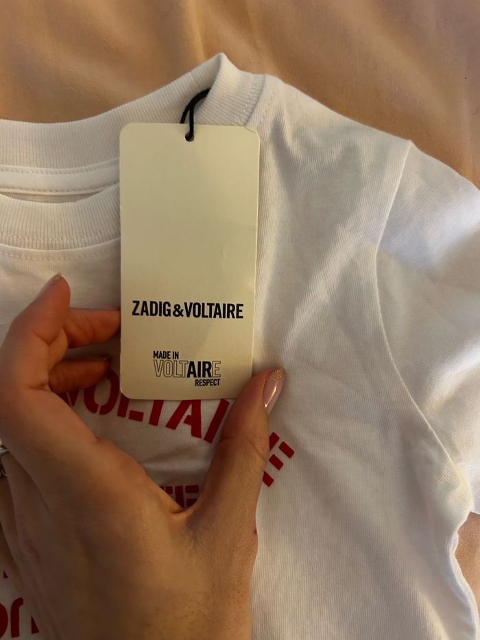 TEE shirt zadig et voltaire enfant 4A - photo numéro 4