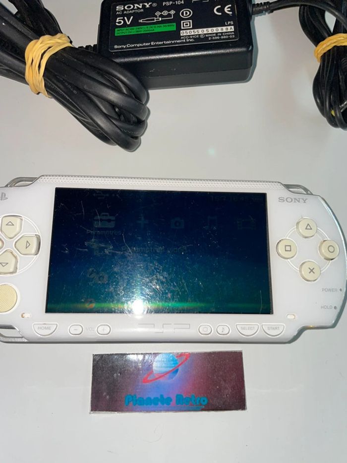 Console PSP-1004 Blanche Sony officielle Fonctionnel Avec Chargeur - photo numéro 8
