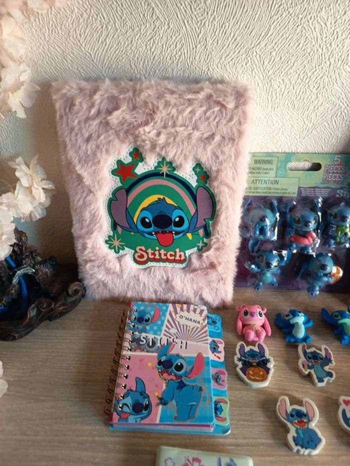 Lot de papeterie et matériel de bureau STITCH – cadeau offert 🎁 - photo numéro 2