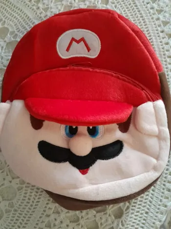 Sac à dos, en tissus (style peluche) Super Mario Bross
