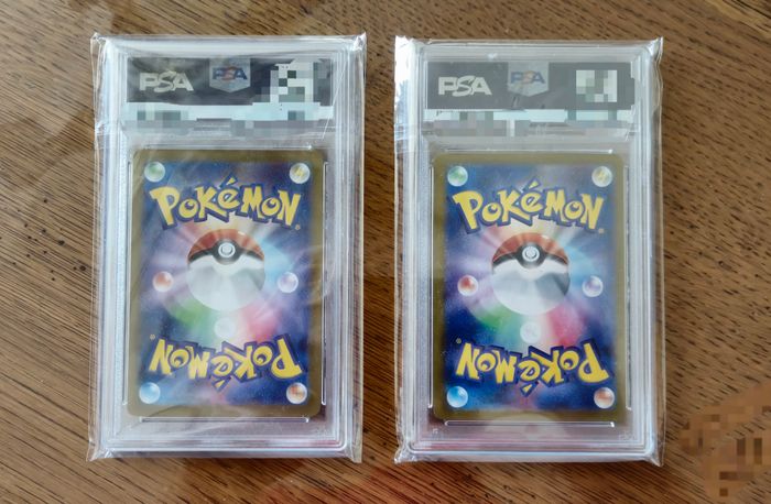 Lot de 2 cartes pokémon psa 9 - photo numéro 2