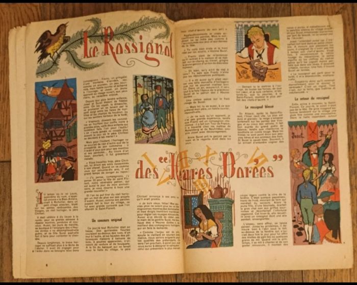 Ancien journal Francs jeux Filles N°203 1954 vintage - photo numéro 4