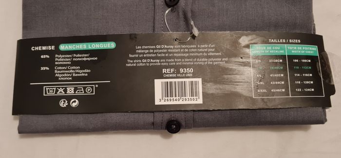 Chemise manches longues - photo numéro 4