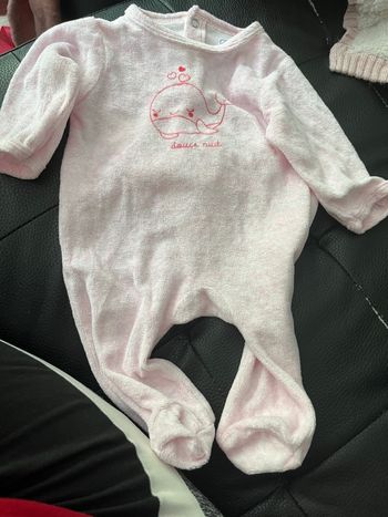 Pyjama fille 3 mois mots d’enfant