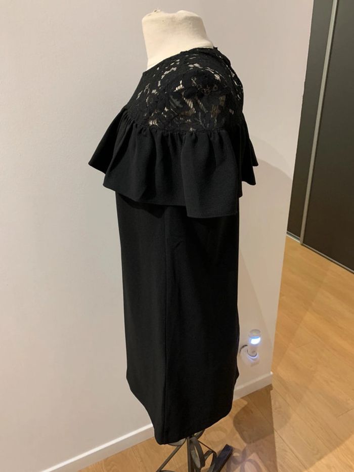 Superbe Robe noire avec dentelle 🌸 34 XS - photo numéro 3