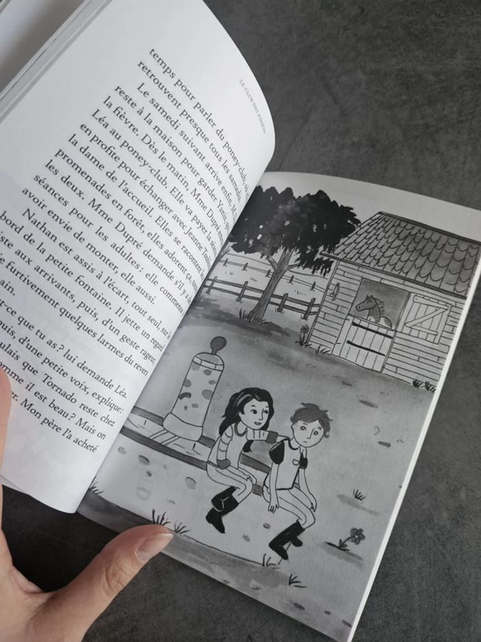 Livre jeunesse "Le club des poneys" Tome 3 "Tornado l'indomptable" - photo numéro 4
