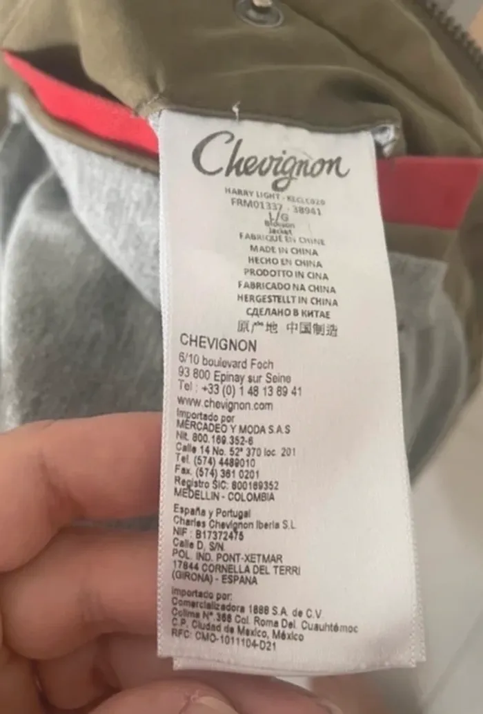 Veste Harrington mi saison - photo numéro 5
