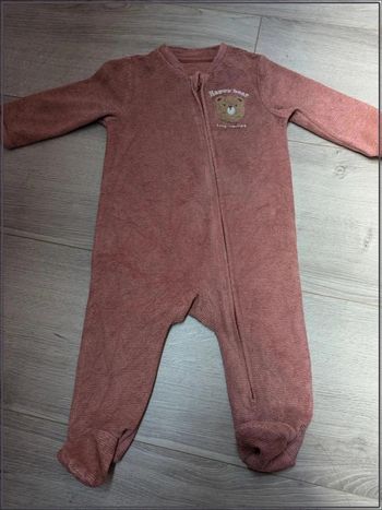 Pyjama en velours 6 mois